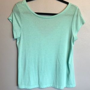 Turquoise top